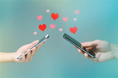 Chatten En Daten Via Een Dating App Met Hoofdletter T